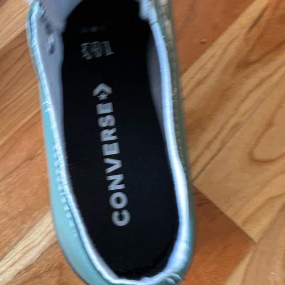 CONVERSE CTAS OX LIFT FOREST PINE/WHITE/BLACK WOMEN'S PLATFORM SNEAKERS A06181C - Picture 4 of 13